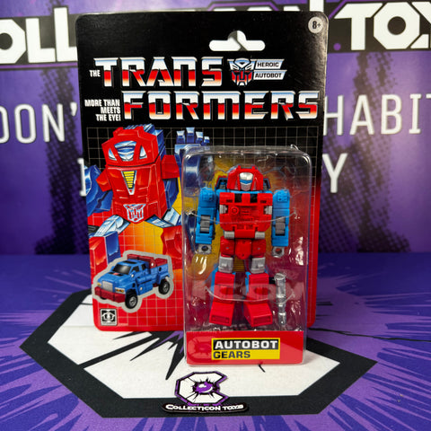 Transformers Retro G1 Autobot Gears (Toy Version) - Deluxe