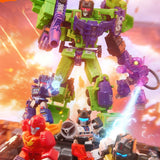 Blokees Transformers Defender 03 Devastator Combining accessory green combined robot model kit attack promo photo