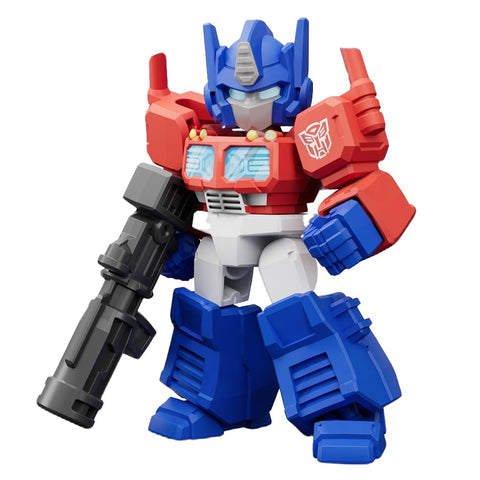 Blokees Transformers 01 Galaxy Shining Optimus Prime robot defender action figure model kit toy render