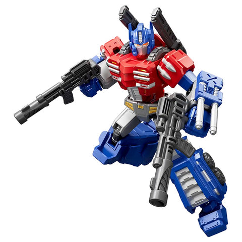 Blokees Transformers Shining Version 04 Spark of Deception IDW Optimus Prime action figure model kit render