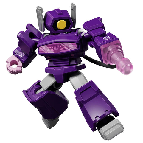 Blokees Transformers 04 Tyrants Fury Defender purple shockwave robot action figure render