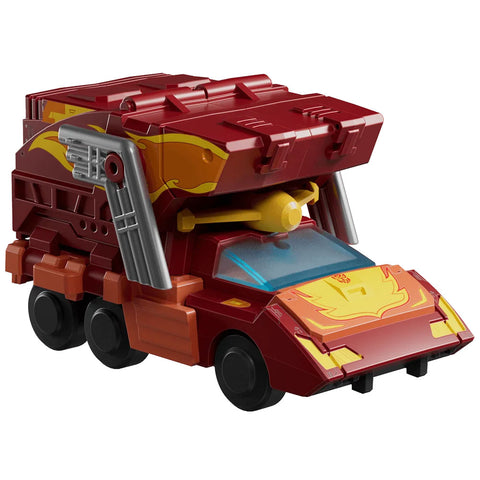 Blokees Transformers 04 Tyrants Fury Defender Rodimus Prime truck model kit toy render front angle