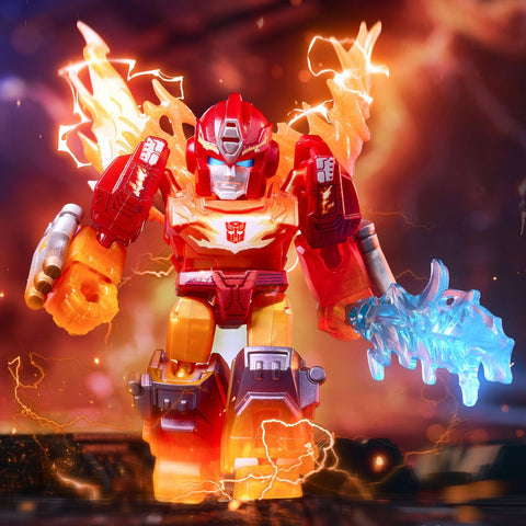 Blokees Transformers 04 Tyrants Fury Rodimus Prime Special Armor Type (Metallic Super Chase) - Defender Version