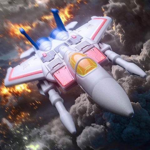 Blokees Transformers 04 Tyrants Fury Starscream (Jet) - Defender Version