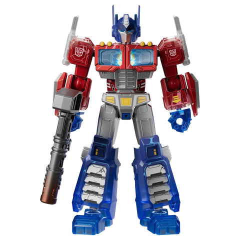 Blokees Transformers Shining Version 05 Eternal Rivalry Optimus Prime chase action figure model kit render