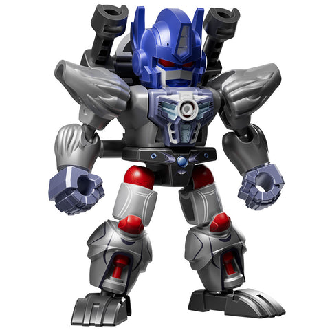 blokees transformers 06 Brutal fang optimus primal metallic chase defender robot render 