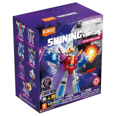 Blokees Transformers Shining Version 06 The Shattered Crown box package front render