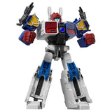 Blokees Transformers Shining Version 06 The Shattered Crown Shattered Glass Metroplex action figure model kit render alternate view 2