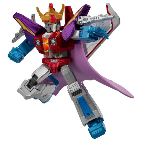 Blokees Transformers Shining Version 06 The Shattered Crown Starscream metallic chase action figure model kit render