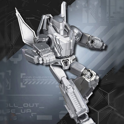 Blokees Transformers 07 One Wave 2 Silver Tracker Galaxy version china exclusive robot model kit promo