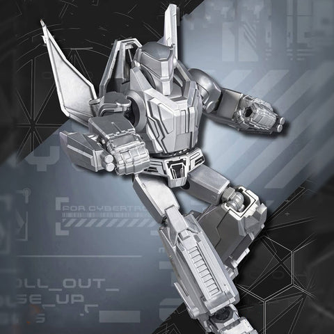 Blokees Transformers 07 One Wave 2 Silver Tracker Galaxy version china exclusive robot model kit promo