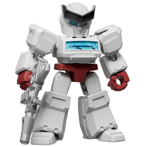 Blokees Transformers 07 Power of the Beast G1 Ratchet white robot stock render
