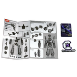 Blokees Transformers TFONE Silver Tracker galaxy version exclusive paperwork front