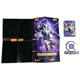 Blokees Transformers TFONE Silver Tracker galaxy version exclusive paperwork