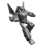 Blokees Transformers TFONE Silver Tracker galaxy version exclusive robot model kit toy pose render