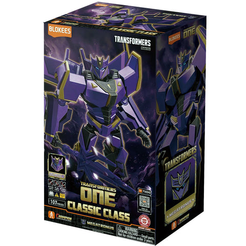 Blokees Transformers Classic Class 20 Megatronus tfone movie box package front angle render