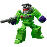 Blokees Transformers Defender Version 02 Bonecrusher Robot green action figure toy render