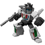 Blokees Transformers Defender Version 02 The Overthrow G1 Wheeljack white robot action figure toy accessories model kit render