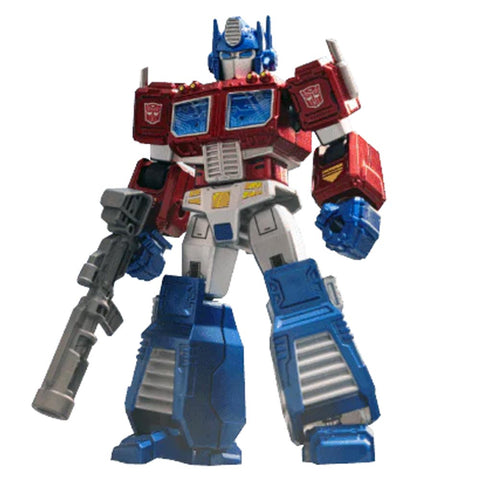 Blokees Transformers Series 01 Roll Out Metallic Optimus Prime Chase 1-36 g1 robot action figure toy model kit