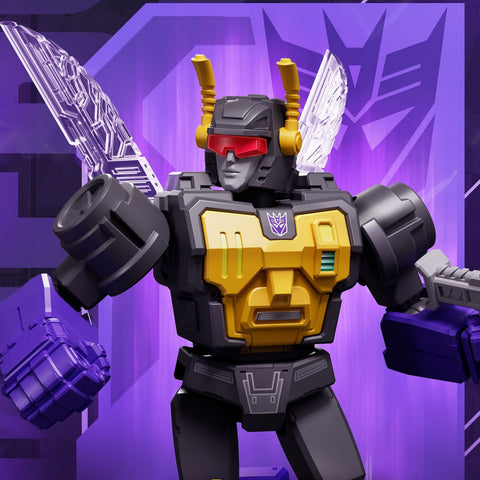 Blokees Transformers series 06 Parallel Universe Insecticon g1 kickback Galaxy Version character artwork