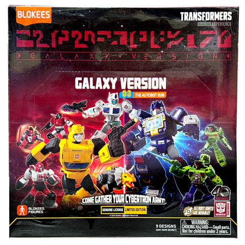 Blokees Transformers Series 3 The Autobot Run sealed case of 9 figure english usa box package photo front