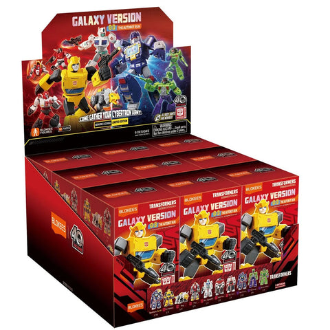 Blokees Transformers Series 3 The Autobot Run sealed case of 9 figure english usa box package render