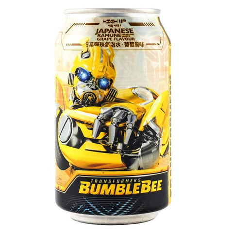 Carry Bumblebee Japanese Ramune Sparkling Water Grape Flavor - 11.15 fl oz
