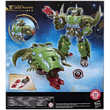 hasbro transformers age of the primes AOTP the thirteen liege maximo leader usa box package back stock photo