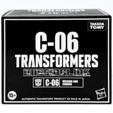 Transformers Missing Link C-06 Cordon Hasbro usa black sleeve box package front photo