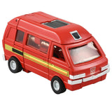 Hasbro Transformers missing link C-14 Ironhide USA red vanette van vehicle altmode toy stock photo