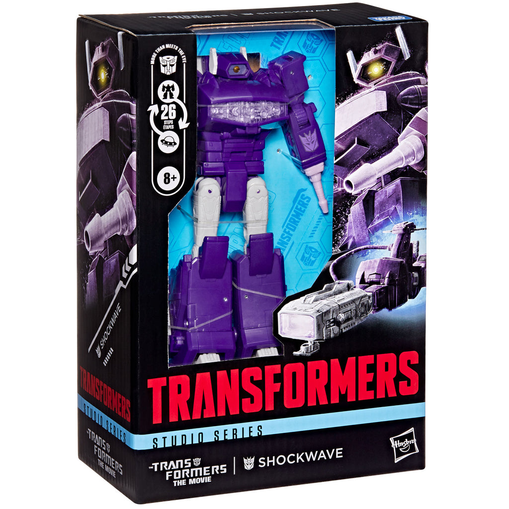 Transformers Studio Series TF:TM Shockwave Purple Voyager G1 Toy ...