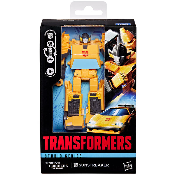 Transformers Studio Series TF:TM Sunstreaker deluxe yellow robot