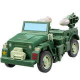 Hasbro Transformers Movie Studio Series MTME Collection TFTM autobot Hound deluxe USA target exclusive green jeep vehicle altmode toy accessories front