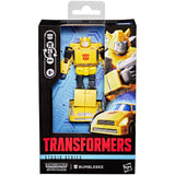 Hasbro transformers studio series devastation bumblebee deluxe usa box package front stock photo