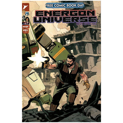 Image Comics Skybound Energon universe 2025 special free comic book day cover FCBD 