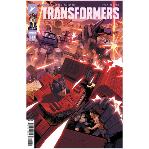 Image Comics Skybound Transformers Issue 01 Tenth Printing Cover C  Lorenzo De Felici variant comic book