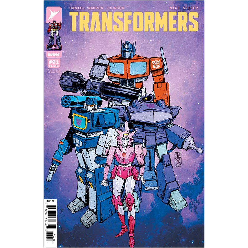 Transformers #1 (Tenth Printing) Cover E (Nakayama Variant) - Comic Book Transformers #1 (Tenth Printing) Cover E (Nakayama Variant) - Comic Book