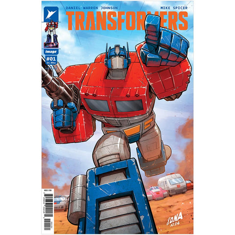 Image Comics Skybound Transformers Issue 001 Tenth Printing Cover E David Nakayama Variant Optimus Prime Comic Book