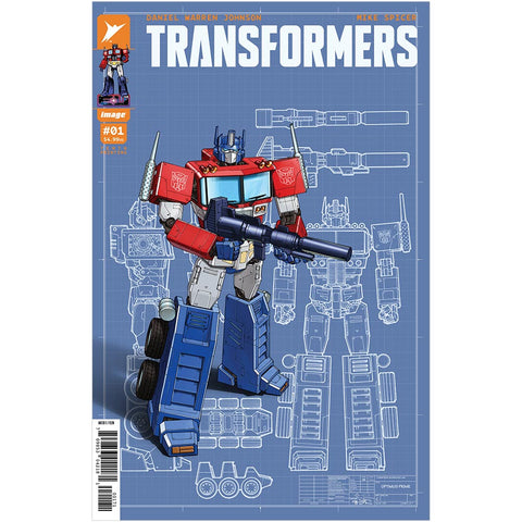 image comics skybound transformers issue 001 tenth printing Cover G EJ SU Variant optimus prime comic book