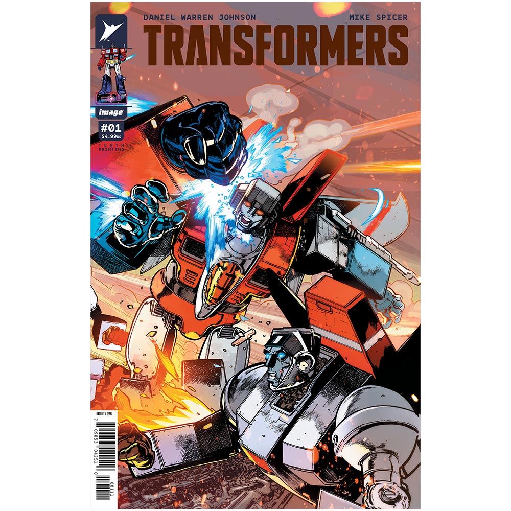 Transformers #1 (Tenth Printing) Cover J (Bressan Lucas Connecting Variant) - Comic Book Transformers #1 (Tenth Printing) Cover J (Bressan Lucas Connecting Variant) - Comic Book