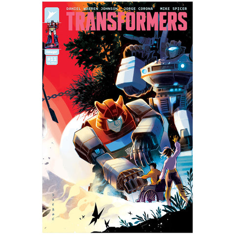 Transformers #11 Cover C (1:10 Darboe Variant) - Comic Book