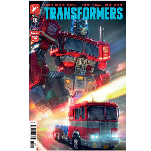 Transformers #7 Retailer Exclusive Tiago Da Sliva Cover - Comic Book