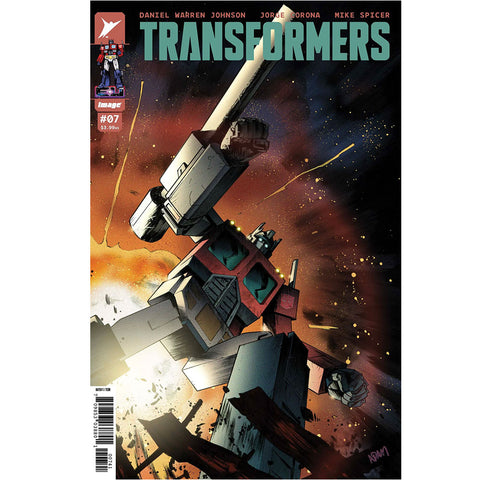 Transformers #7 Retailer Exclusive Black Saber Comics Gorham Cover - Comic Book