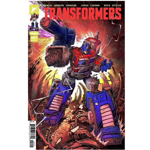 Transformers #7 Retailer Exclusive Redcode Cover - Comic Book