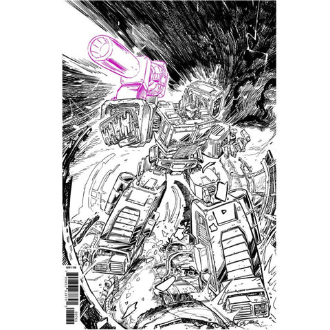 Transformers #7 Retailer Exclusive Redcode Cover (Virgin Lineart variant) - Comic Book