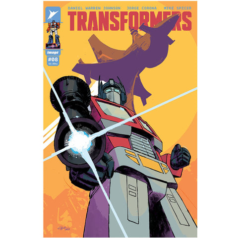 Transformers #8 Cover E (1:50 Azaceta Variant) - Comic Book