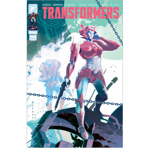 Transformers #8 Cover C (1:10 Darboe Variant) - Comic Book