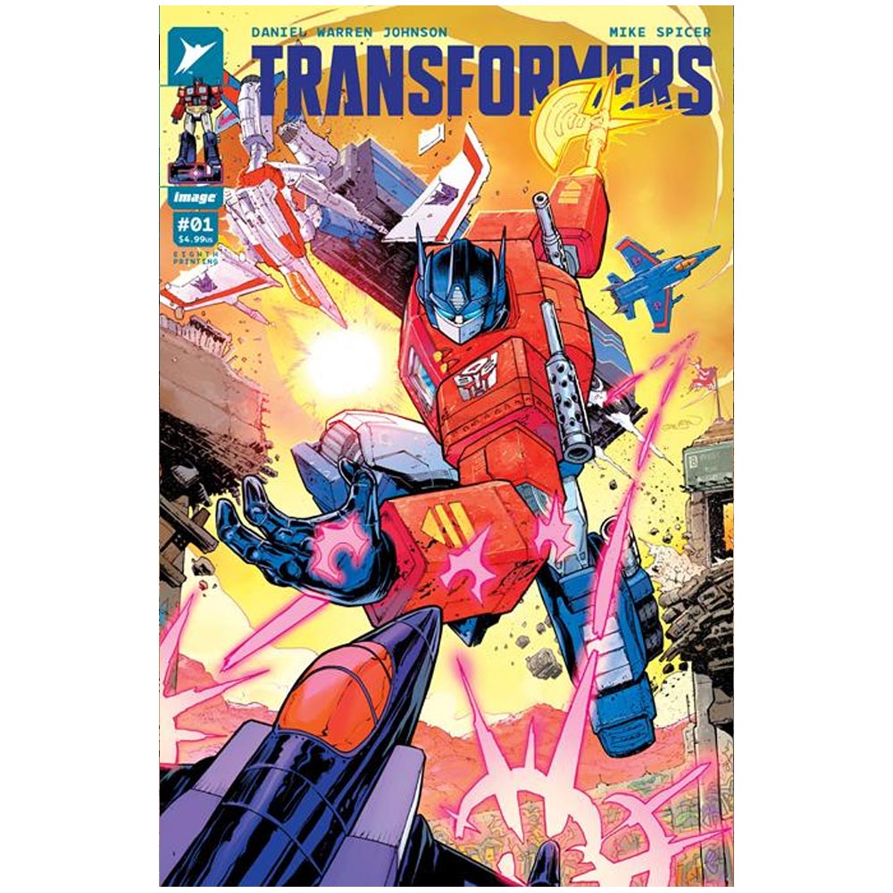 Transformers #1 Eighth Printing Gleason Variant - Comic Book Transformers #1 Eighth Printing Gleason Variant - Comic Book