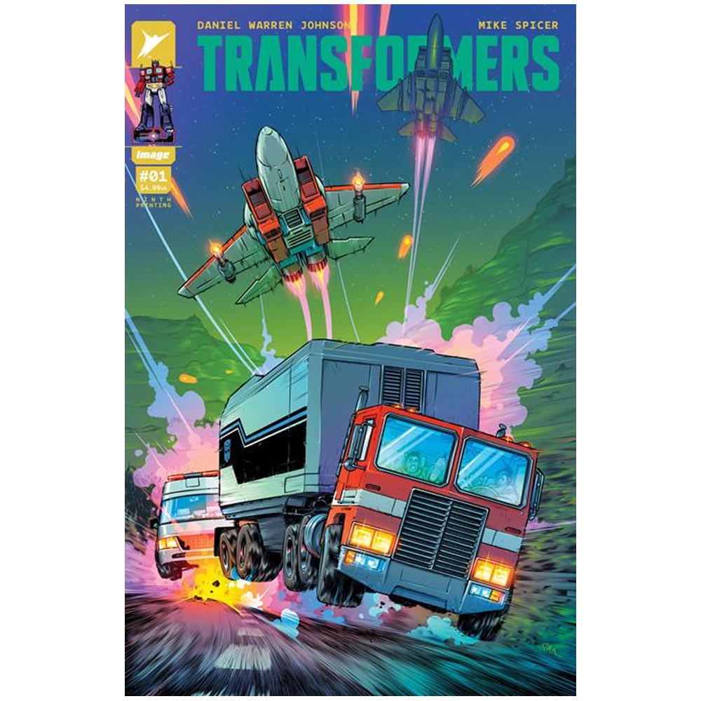 Transformers #1 Ninth Printing Parr Variant - Comic Book Transformers #1 Ninth Printing Parr Variant - Comic Book