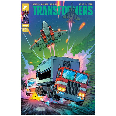 IMage Comics Skybound Transformers Issue 001 ninth printing Pye Parr variant comic book